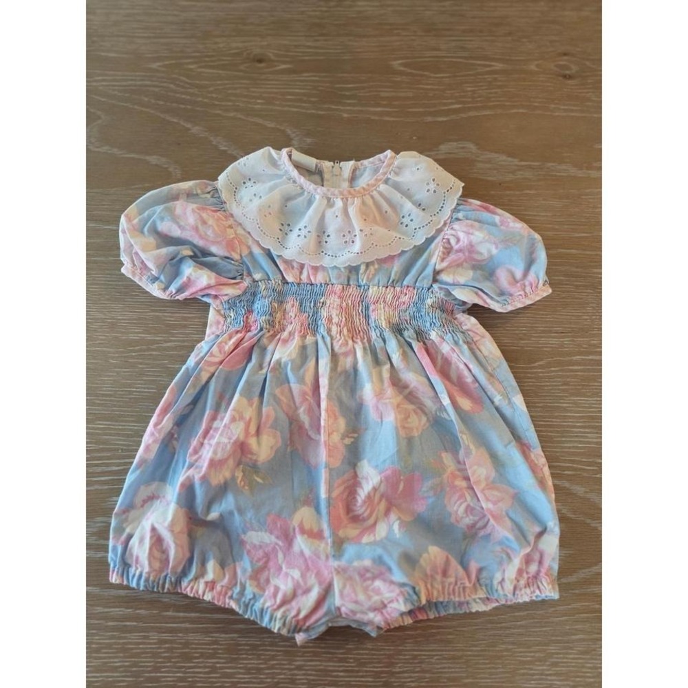Vintage‎ chandler originals baby girl romper 24 mos